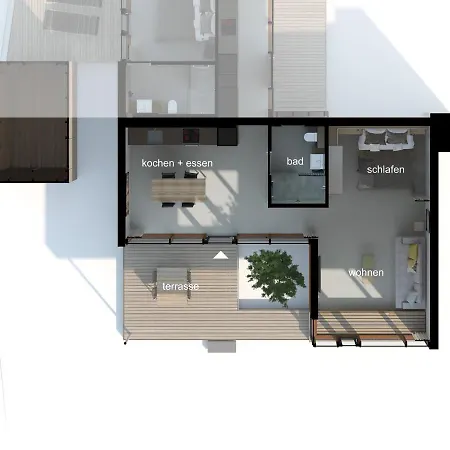 アパート Design Nienrausch 1 ティメンドルファー・シュトラント